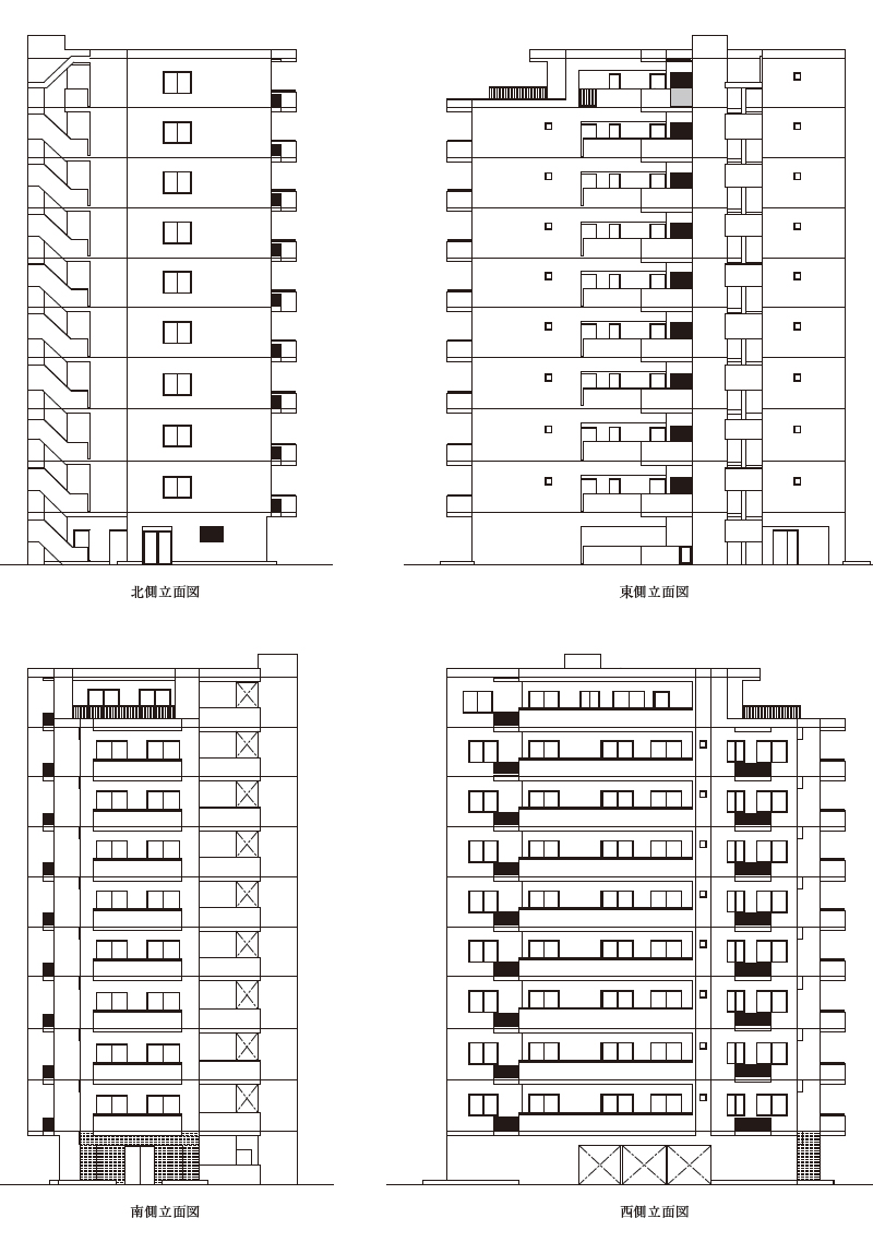 立面図